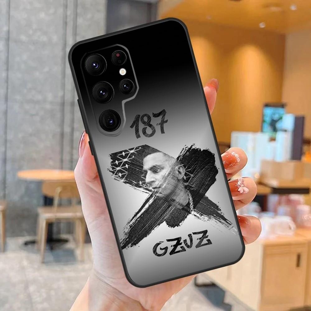 

187 Strassenbande GZUZ Phone Case For Samsung S25,S24,S23,22,21,Ultra,Pro,S10,S30Plus,20lite Black Cover Samsung S235G