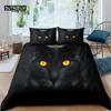 Comforter Home Living Luxury 3D Cat'S Eye Bedding Set Kids Bedding Set Queen And King Eu/Us/Au/Uk Size