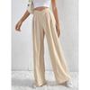 2026 Spring/Summer New Women's Commuting Style Pleated Casual Wide-Leg Loose Trousers