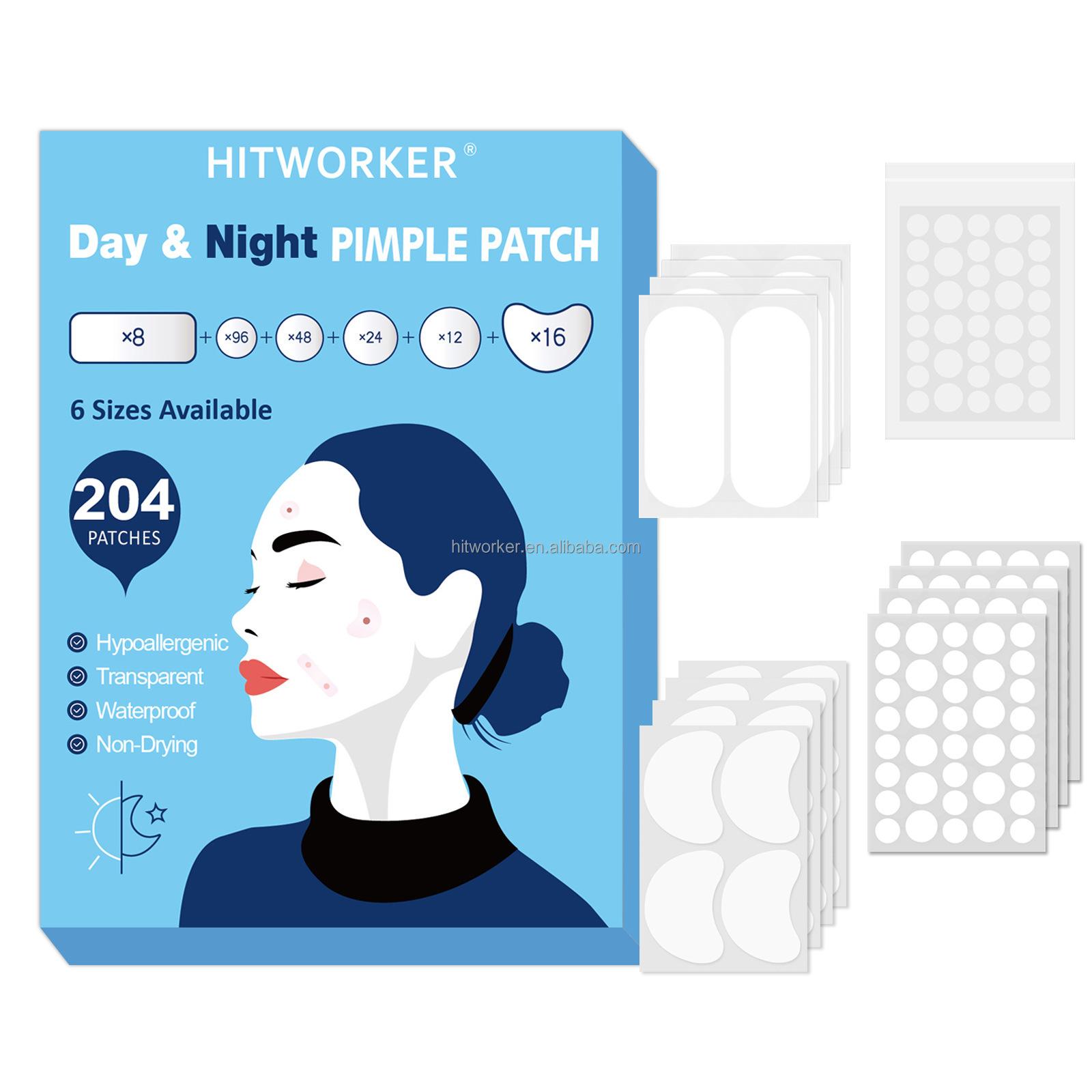 Salicylic Acid Star Pimple Patches for Face Pimple Patches Stars Hydrocolloid Acne Patches Face Healing Sticker 204