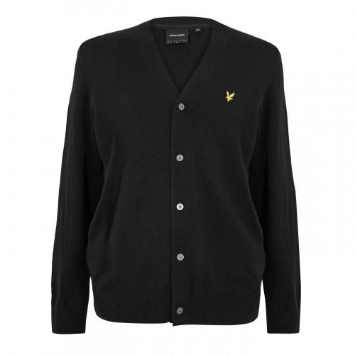 Lyle & Scott Herren V-Ausschnitt Strickjacke