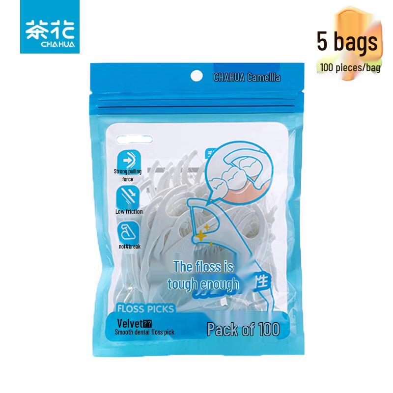 Chahua Fine Smooth Dental Floss Picks