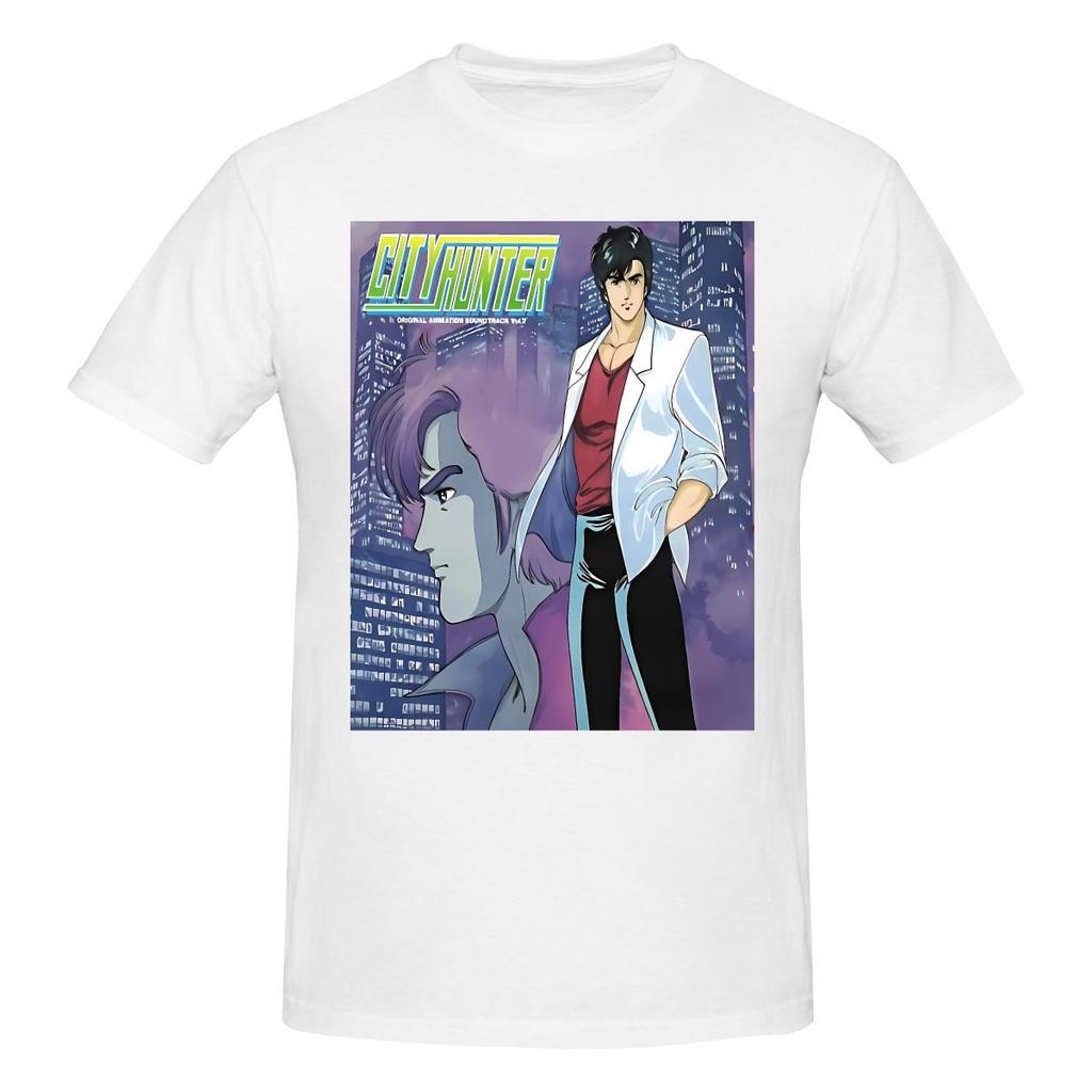 Funny City Hunter Ryo Saeba Nicky Larson Unisexs Printed Tshirt Unisex T Shirtshirt