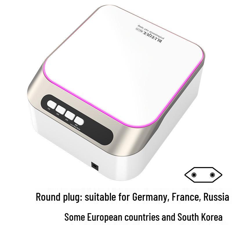 High-Power Quick-Dry UV Nail Lamp for Salon Gel Curing