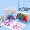 Double-Ended Marker Pen Set: 36/48 Colors, Oil & Alcohol-Based Ink for Hand-Painting.