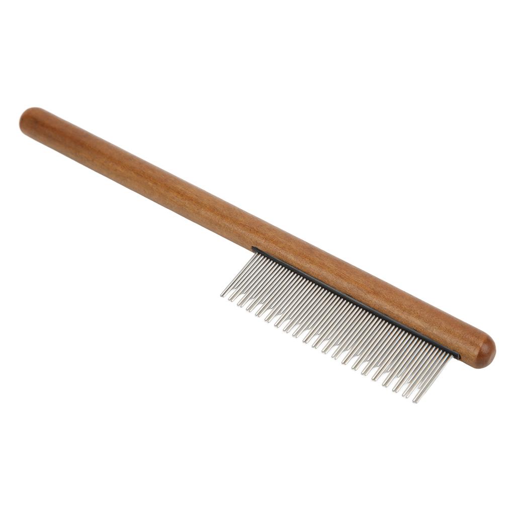 Katzen- und Hundekamm, schwimmende Haare entfernen, wiederverwendbar, Holz-Haustierkamm mit offenem Knoten, für Haustiere, Katzen, Hunde