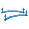 1 Pair Metal Front Rear Shell Column for Traxxas Slash 4x4 1 10 RC Car Front Rear Shell PillarRed