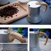 Aluminum Moka Pot 300ML,Italia Coffee Maker for Stovetop,3-6 Cups Espresso,Heating,for Camping Equipment,Barista Gift