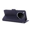 For Oppo Find X8 5G Case Wallet Stand View PU Leather Phone Cover with Wrist Strap