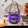 Gifts Pouch Halloween Candy Bag Cloth Stuffed Cotton Tote Bags Funny Pumpkin Candy Bucket  Gift