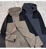 Unisex Windproof Waterproof Hooded Jacket for Outdoor Mountaineering