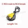 M/M M/F RCA Connector Audio Cables Video Cable Extension Wire Cord Male Female PlugGood Product