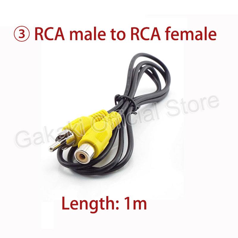 M/M M/F RCA Connector Audio Cables Video Cable Extension Wire Cord Male Female PlugGood Product