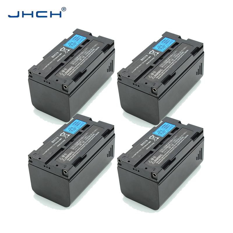 4Pcs BDC70 Battery Sokia CX-350 RX-350 Total Station 4 BDC70