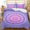 Mandala Duvet Cover Set King Bedding Set Soft Comforter Cover With 1/2pcs Pillow Shams For Kids Adults Microfiber Quilt Cover