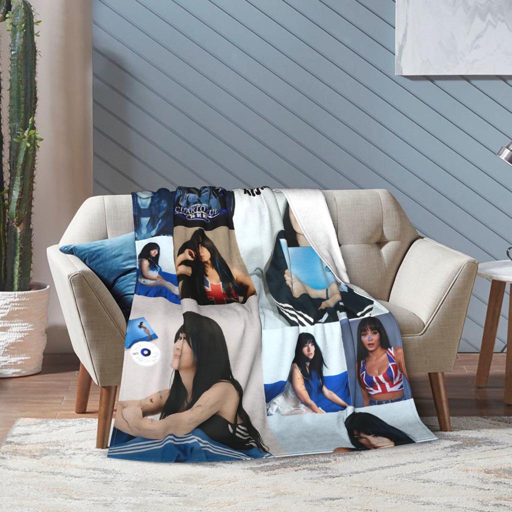 Aitanaed Singer Alpha Album Blanket Warm Cozy Fluffy  Throw Blankets for Bed 50x60 Inch Multiple Sizes Bedding Throws