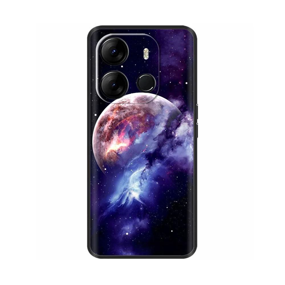 Für Spark Go 2023 Hülle Weiche Schwarze Silikon-Stoßstangenabdeckung Für Tecno Spark Go 2023 BF7n Abdeckung Capa Protect Handyhülle Etui