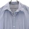 VINTAGE 40s 50s Grandpa Long sleeve pullover blouse Light blue shirt Women Used