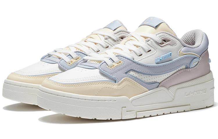Li Ning 001 BTC Textile, Synthetic Leather Comfortable Slip Resistant Abrasion Resistant Low top Skateboard Shoes AGCS024-1