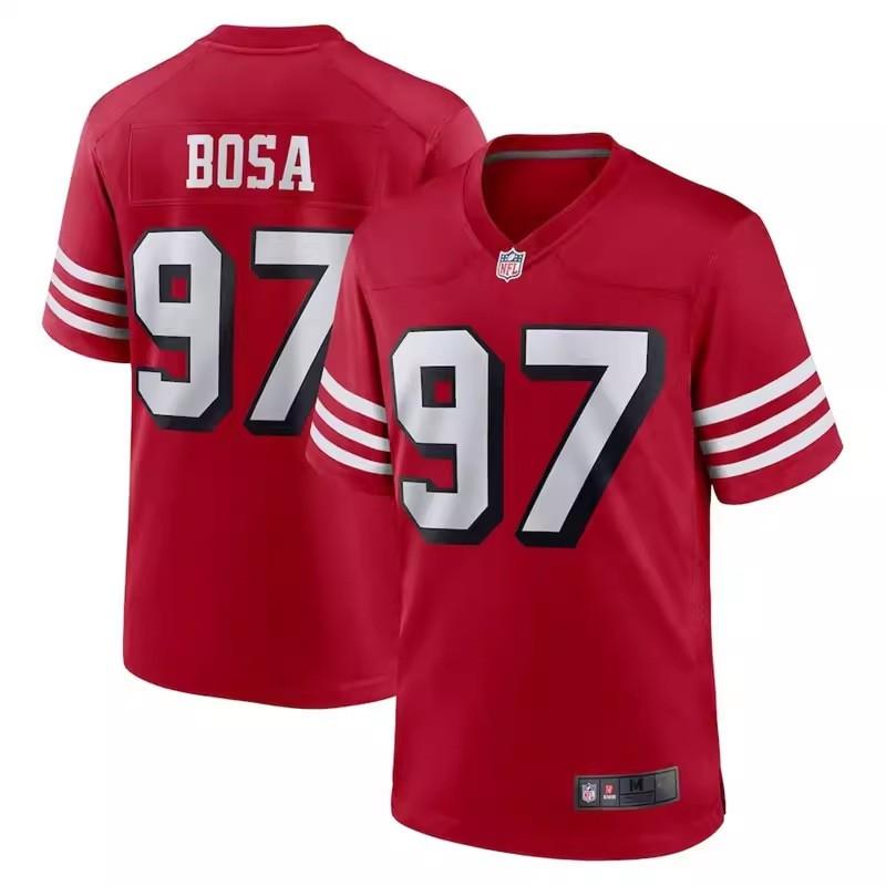 NFL San Francisco 49ers Bosa Mens Football Jersey S-XXXL