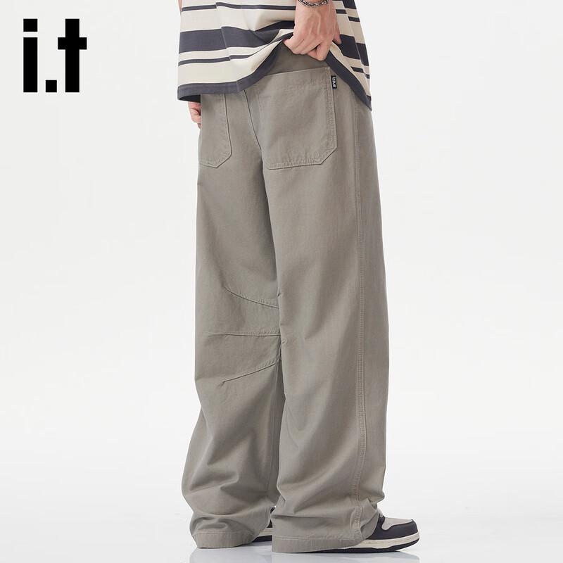 

Izzueit Men s Pleated Straight Leg Casual Pants