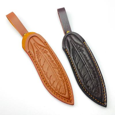 Feststehende Messerscheide, geprägte Messerhülle, Werkzeugtasche, Heimwerker-Messerhalter, Lederscheide, Camping-Messerhülle, Jagdholster