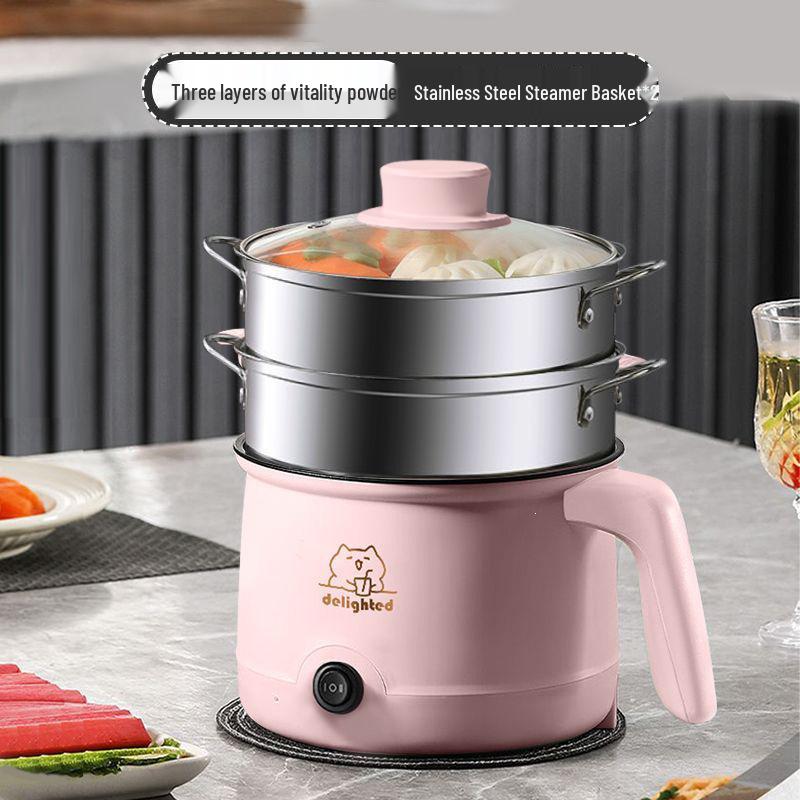 Compact Multi-Functional Electric Pot for Students, Office Workers & Singles - Ideal for Dorms & Instant Noodles