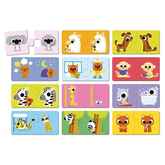 Puzzles 2 pieces Les