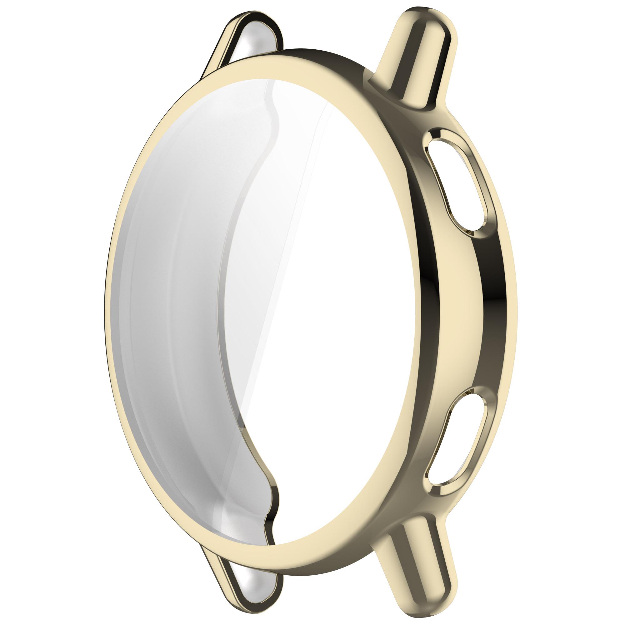 

HeroIand Защитный чехол для часов для Garmin Vivoactive 5 Защитная пленка Чехлы ТПУ Полностью мягкий Легкий корпус Аксессуары бледный золота