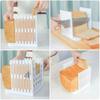 Rectangle Bread Slicer Cutter Mold Toast Loaf Cutting Pro Bread Slicer Cutter Mold Maker Slicing Guide Loaf Kitchen Tools Ship