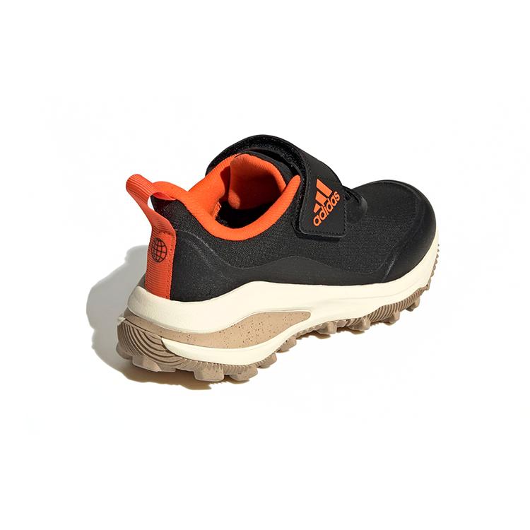 New adidas FortaRun ATR Low EL K 'Black Impact Orange' GZ1816