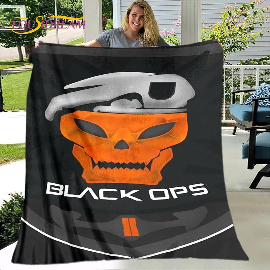 Game COD, Call of Duty Gamer Soft Plush Blanket,Flannel Blanket Throw Blanket for Living Room Bedroom Bed Sofa Picnic Cover Kids