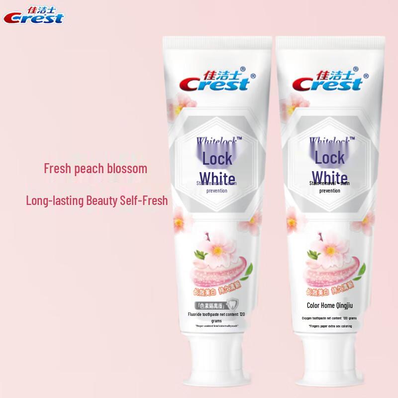 

Crest Peach Blossom Whitening & Gum Protection Toothpaste