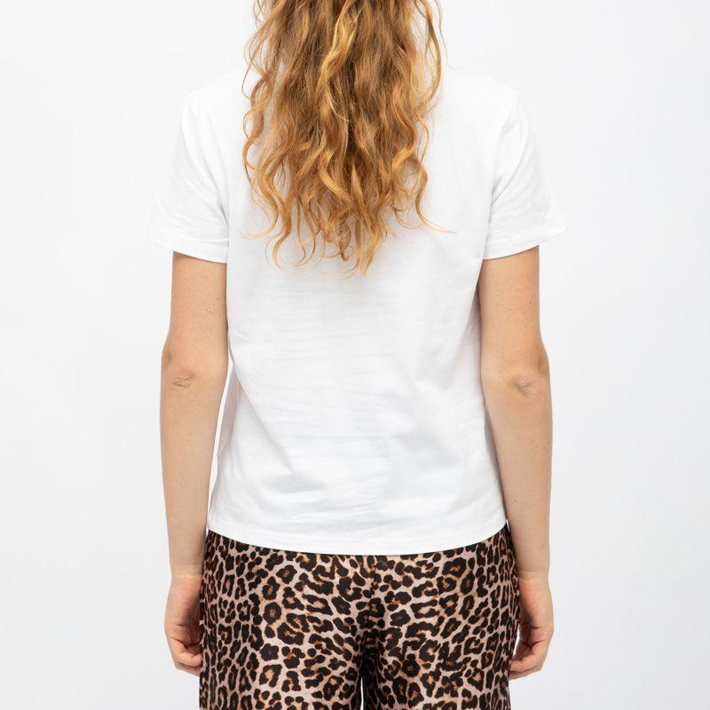 Tee shirt blanc tal imprimé graphique Femme LA PETITE ETOILE