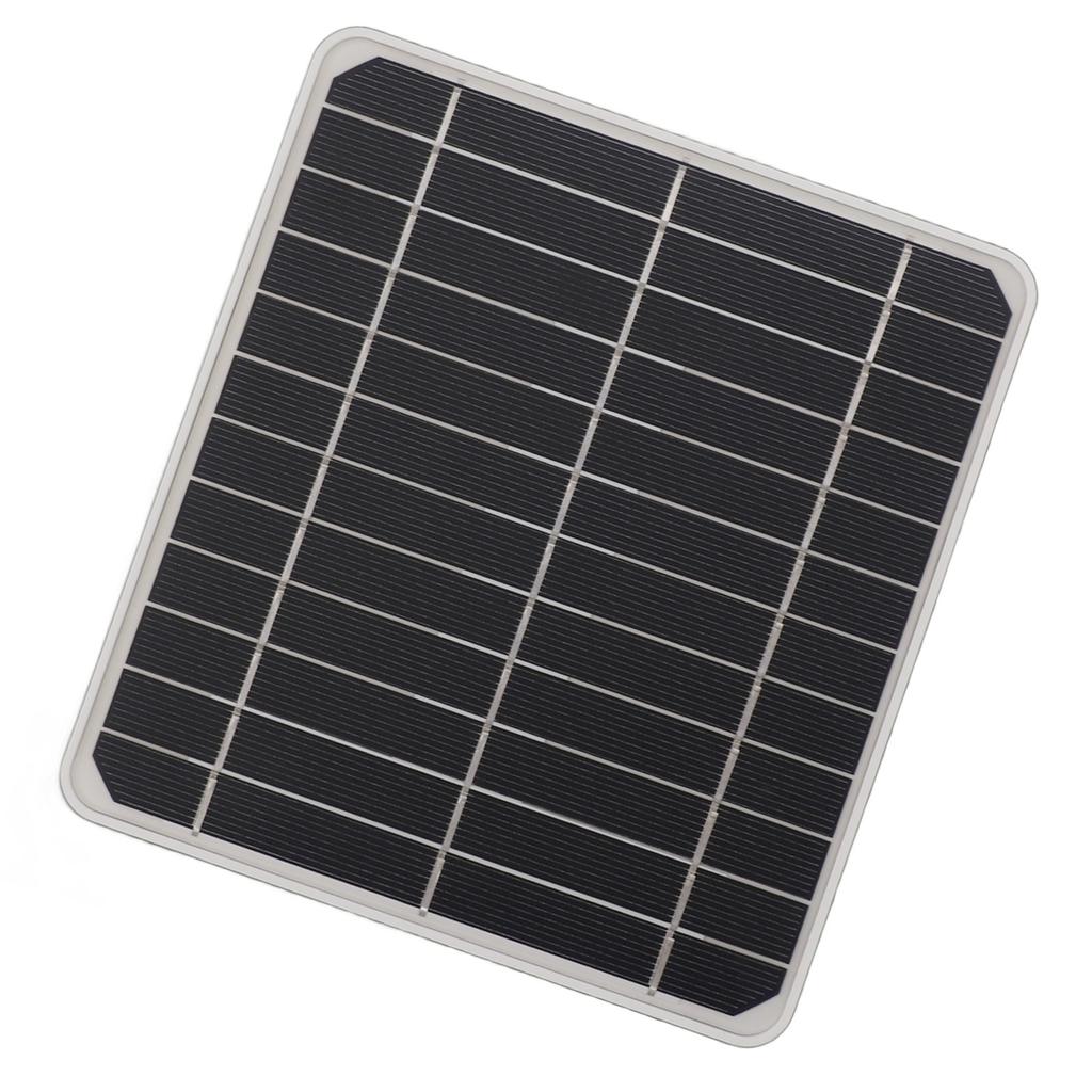 10W Solar Panel for Security Camera Monocrystalline Silicon USB Outdoor Solar Charging Panel with
