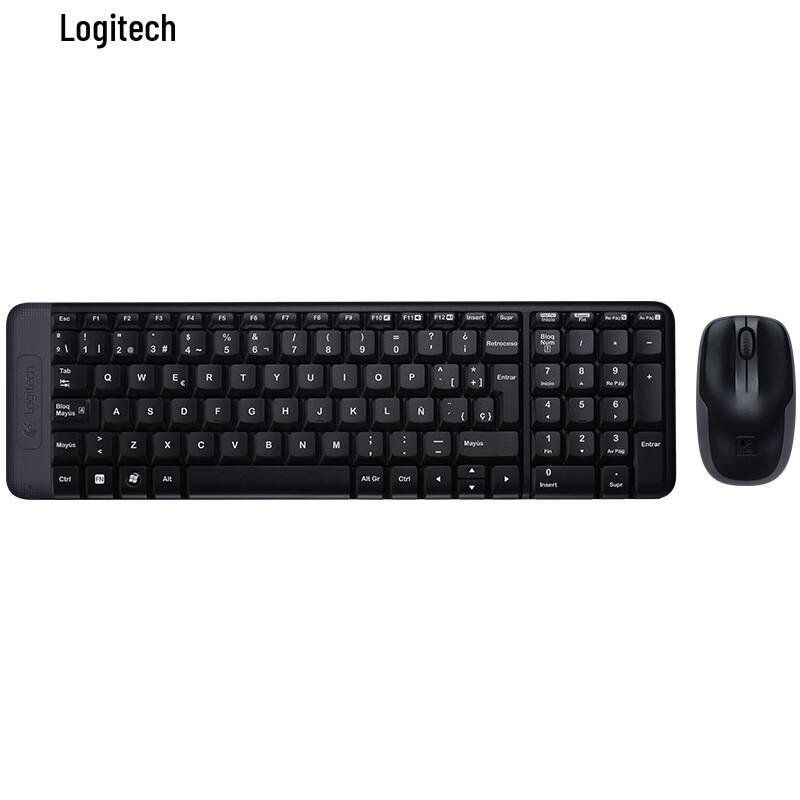 

Logitech MK220 Wireless Keyboard and Mouse Combo