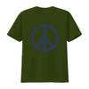 Stylish Peace Sign T Shirt For Unisex And Unisex Perfect Casual Wear Expressing Peaceful Vibes Vintage Washed Designer Clothes