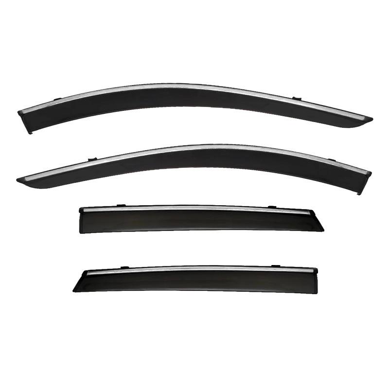 For Seres 3 MK1 2019-2024+ Window Visor Vent Shades Ventvisor Wind Deflectors Visors Rain Guard Shades Visor