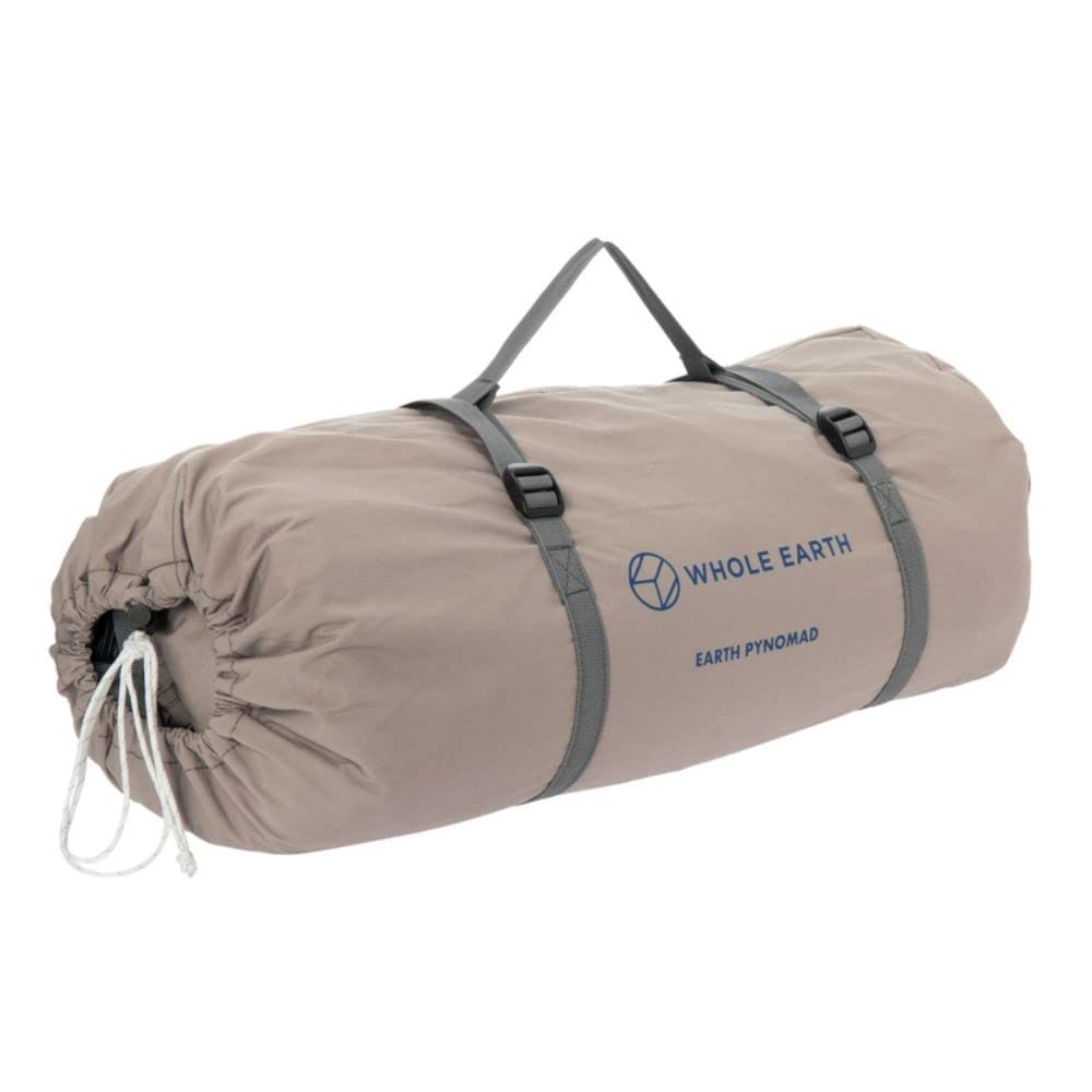 Whole Earth EARTH PYNOMAD Tent for 1 to 2 people WE2LDA11 BEG Solo Touring One Pole Tent TC Material Only one item per person (BeigeFF)