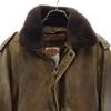 HARLEY DAVIDSON 90s Old Flight jacket 40 Brown With liner Men's Used
