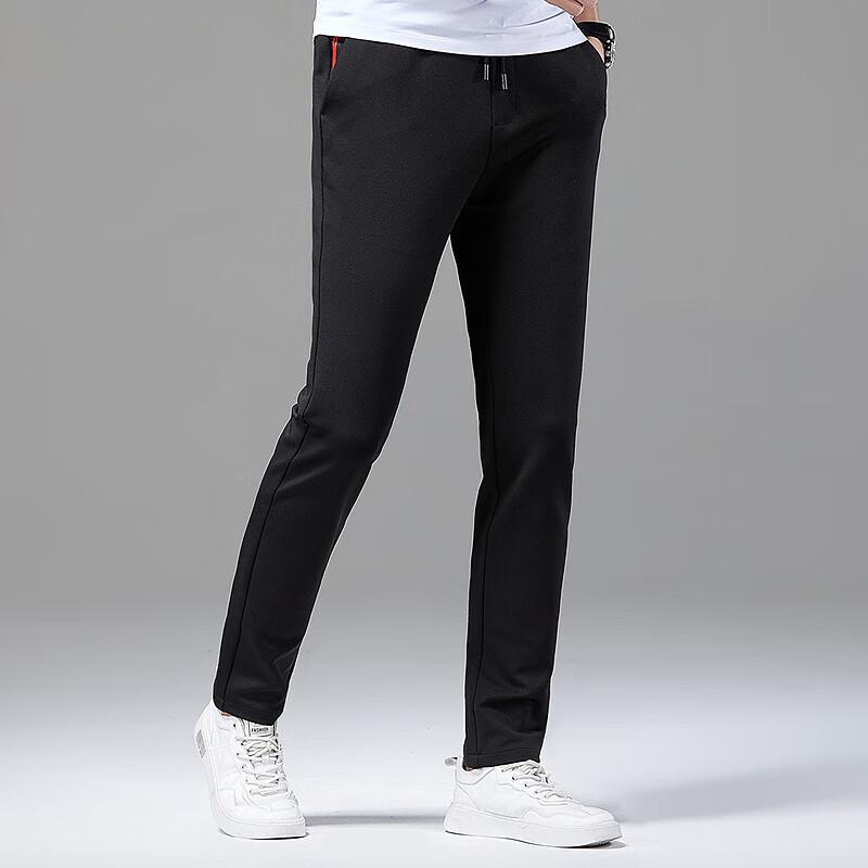 

FAPAI Men s Four-Way Stretch Business Casual Trousers 40