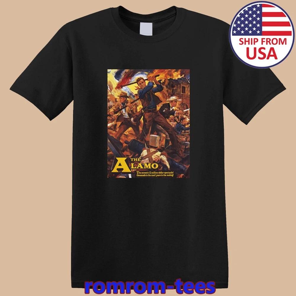 The Alamo Black Size S-5XL S