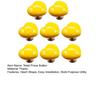 8Pcs Toilet Press Button Easy Installation Clean Reusable Heart-Shaped Design Toilet Flush Button Replacement