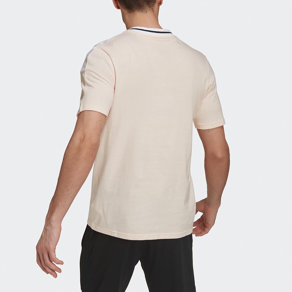 Adidas Soccer Sports Crew Neck T-Shirt Men Tops Pink GK8608