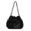 Schoolbag Baby Bag Drawstring Backpack Women's 1011 New Star Bar Pain Bag Shoulder Bag Large Capacity Tote Bag Messenger Bag