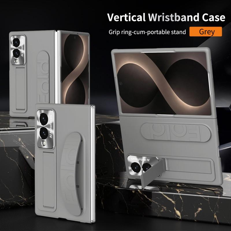Galaxy Z Fold8 Ultra Protective Case With Wrist Strap Shockproof PC Cover Full-Body Protection Foldable Phone