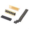 62KD Gold Number Price Tag Signs 20Sets Arabic Numerals Together Price Cube for Shopping Mall Storage Price