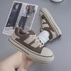 Frühling und Herbst neue Studentinnen vielseitige Canvas-Schuhe ins Mode Muffin lässige dicke Basisplattenschuhe