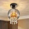 Ceiling Lamp - NETTLIFE - 1 Light - Black Metal - E27 - Scandinavian/Modern