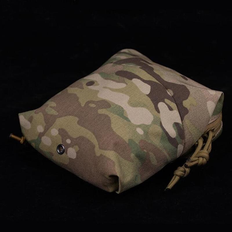 Tactically Belt Bag Nylon Waist Pouch Zippers Sundry Bag Small Size Belt Bag Grocery Pouch for Outdoor Camping Hiking